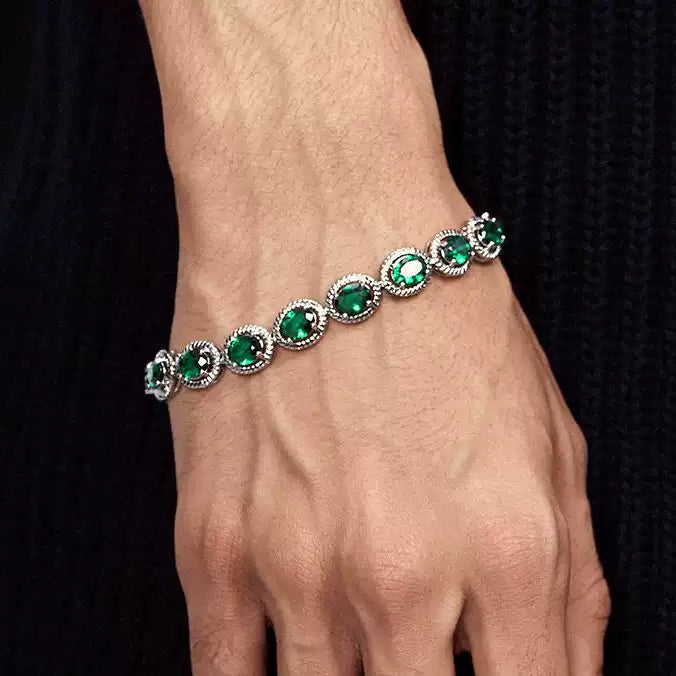 OVAL DIAMOND TENNIS BRACELET
