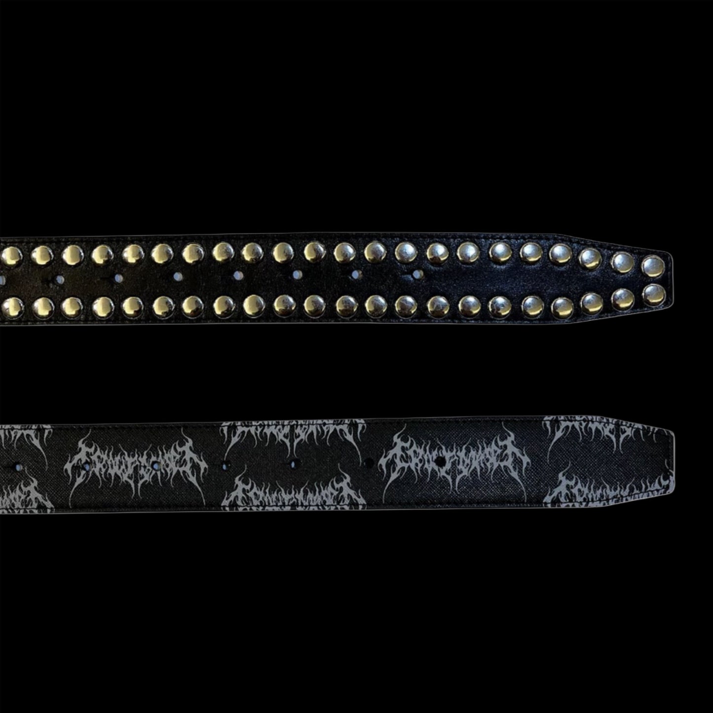 WHITE GOLD X BELT