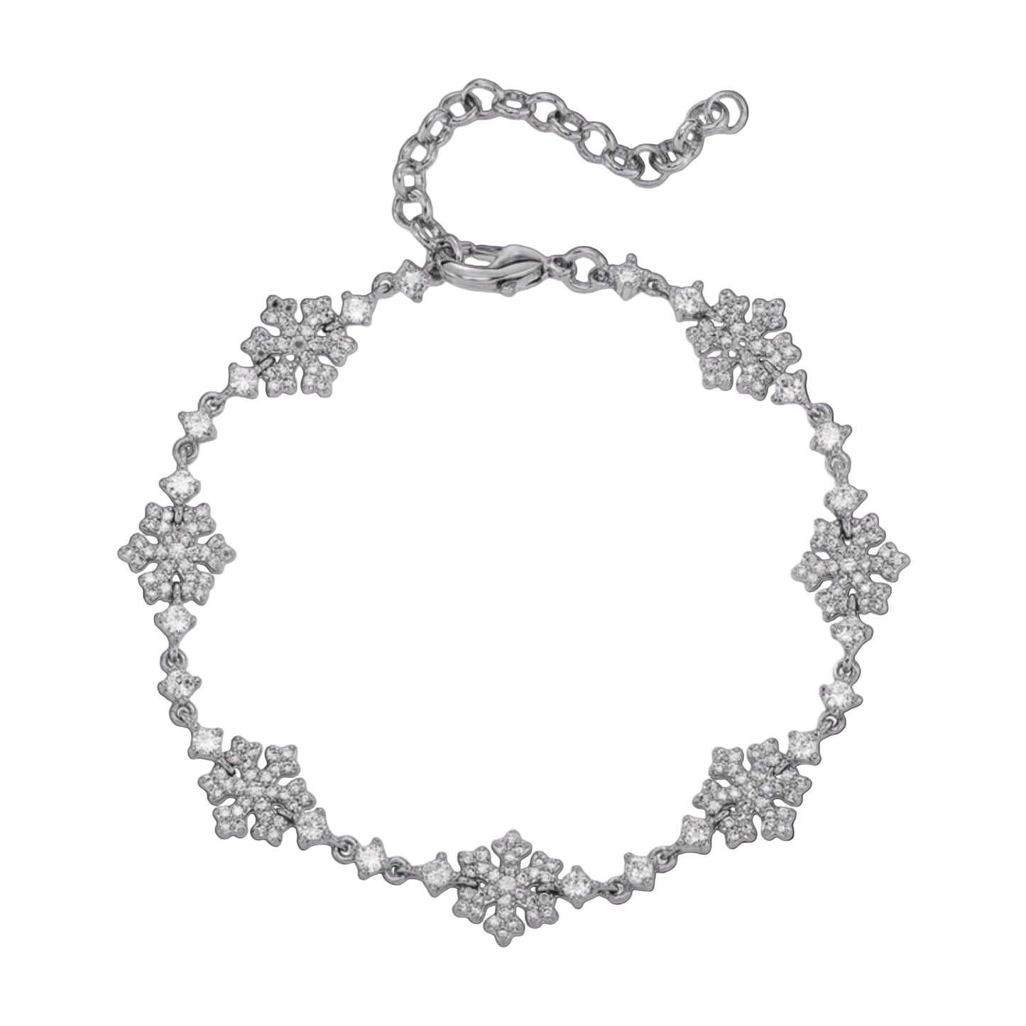 SNOWFLAKE DIAMOND BRACELET