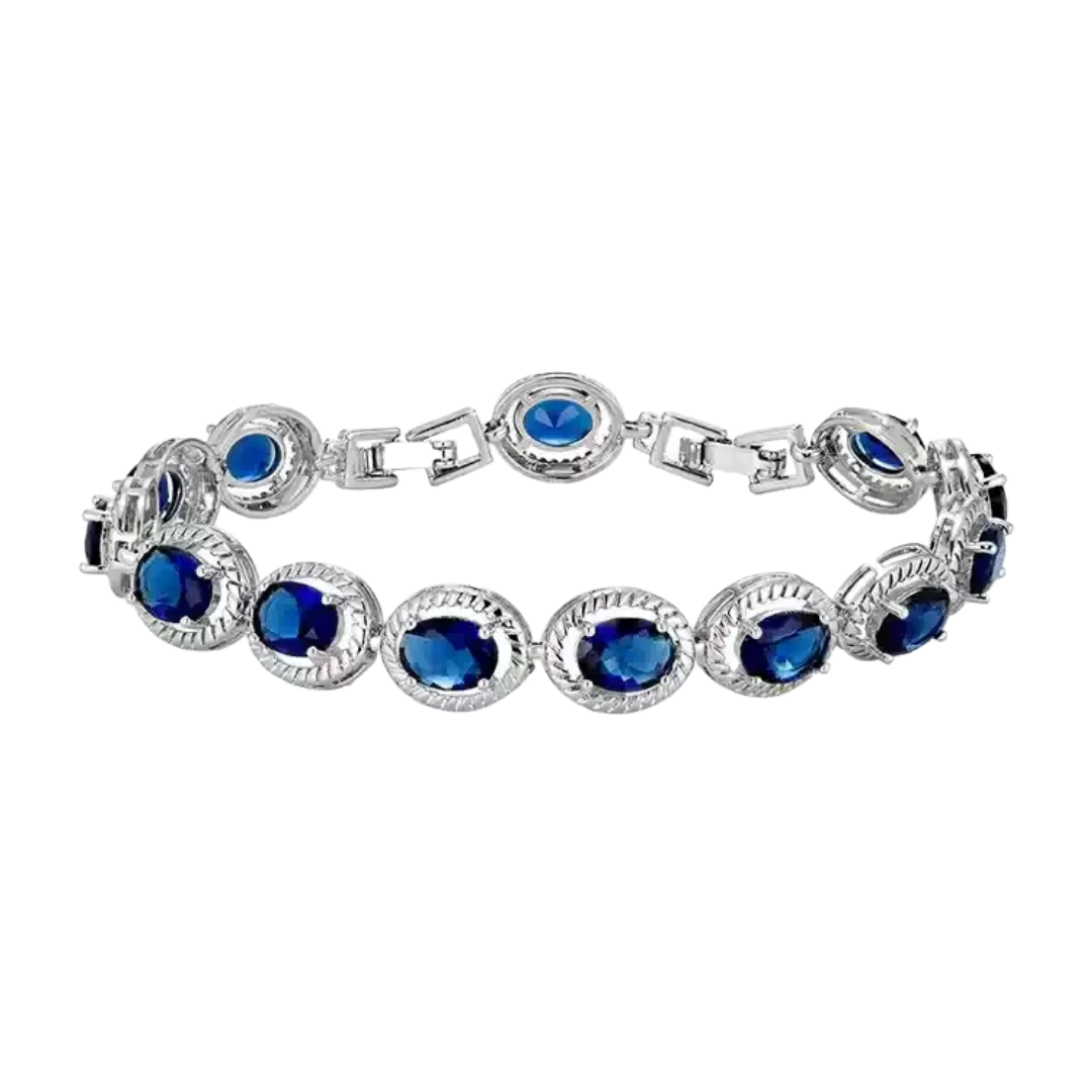 OVAL DIAMOND TENNIS BRACELET