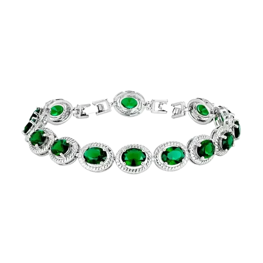 OVAL DIAMOND TENNIS BRACELET