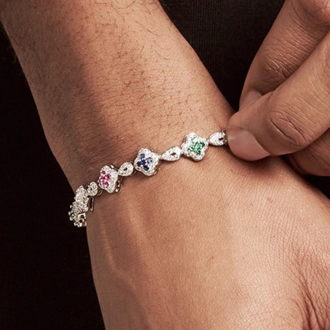 FLORAL DIAMOND BRACELET