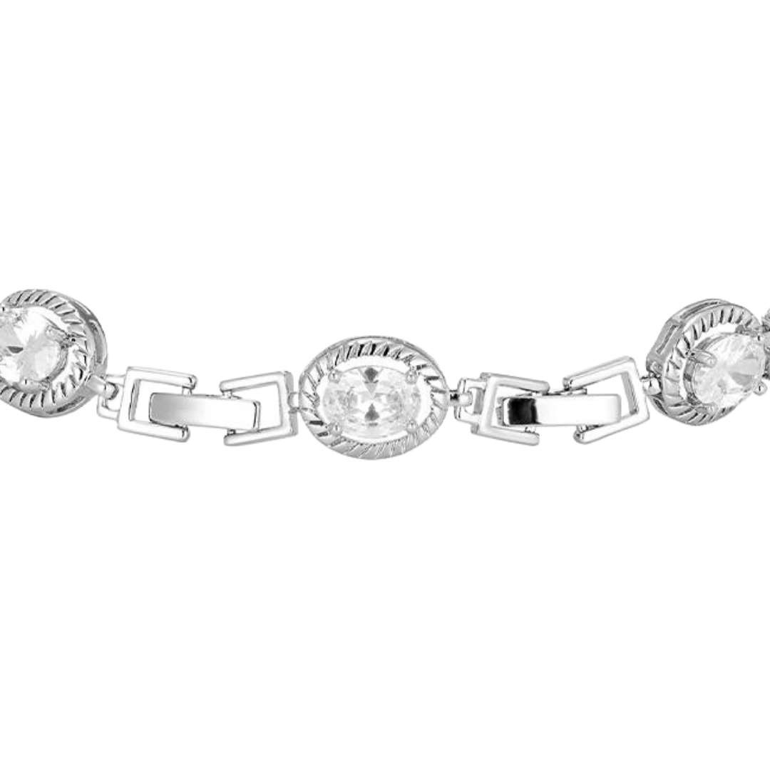 OVAL DIAMOND TENNIS BRACELET