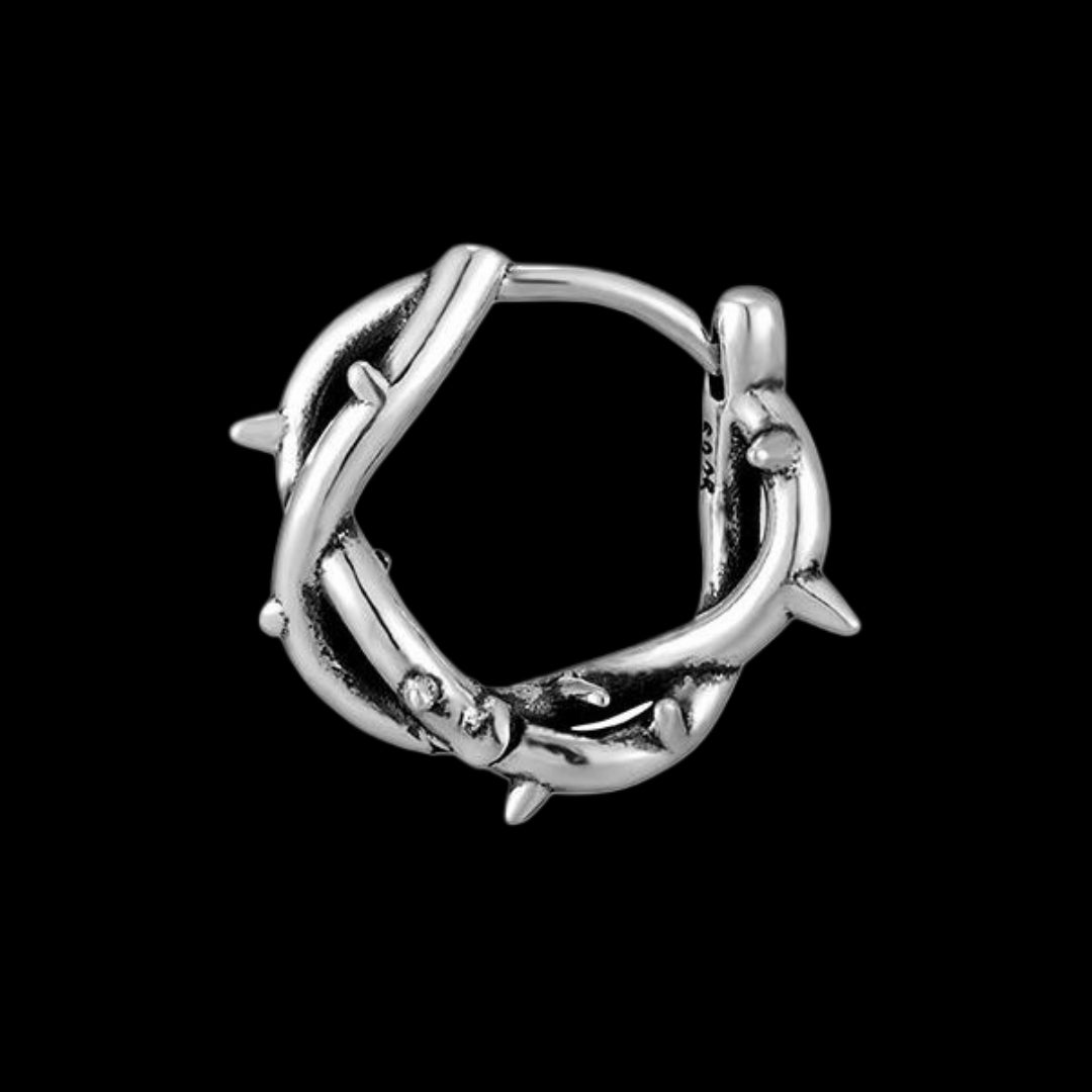 "THORN LOOP" .925 EARRINGS