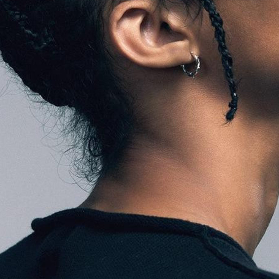 "THORN LOOP" .925 EARRINGS