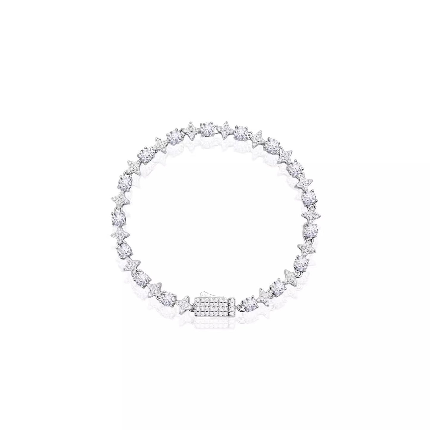"STARLIGHT" SPIKED DIAMOND BRACELET