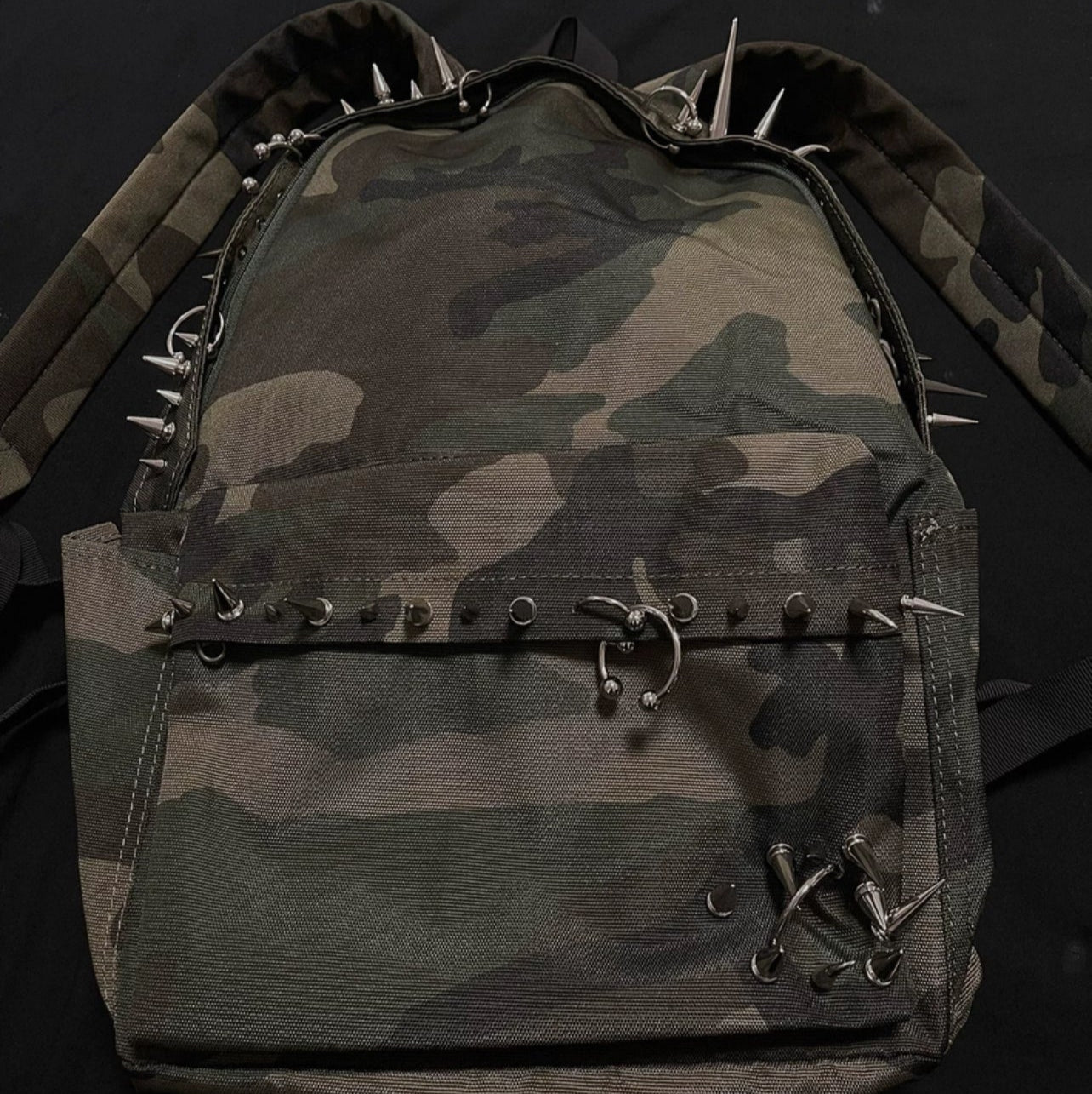 PIERCED BACKPACKS