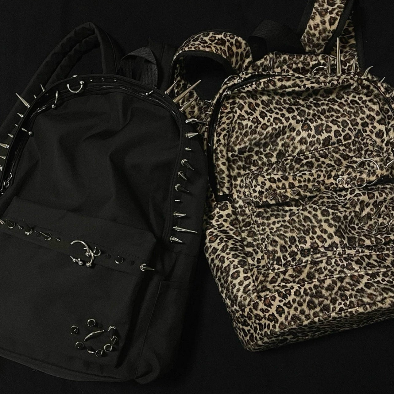 PIERCED BACKPACKS