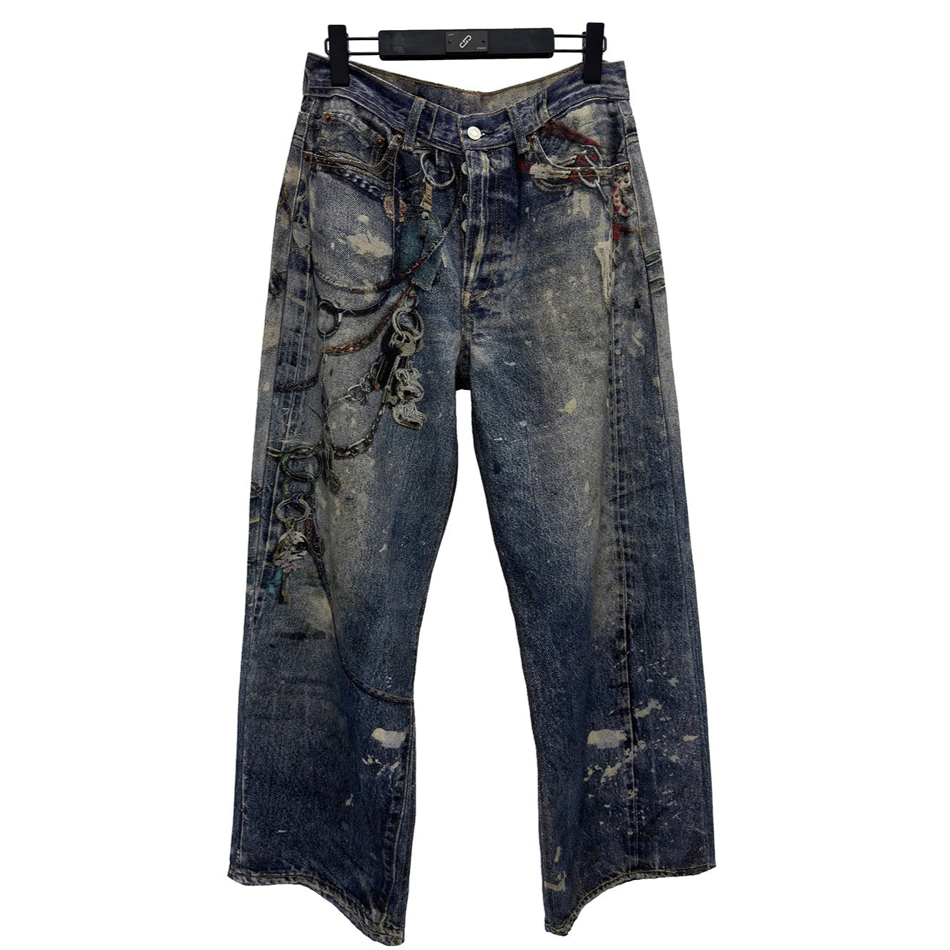 POCKETCHAIN PRINTED DENIM