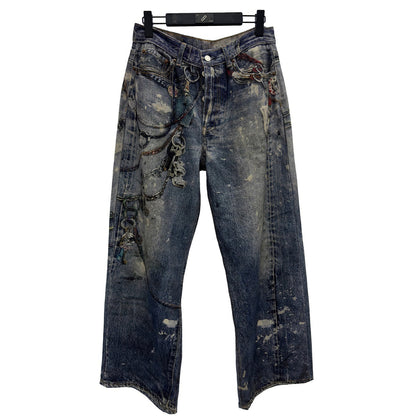 POCKETCHAIN PRINTED DENIM