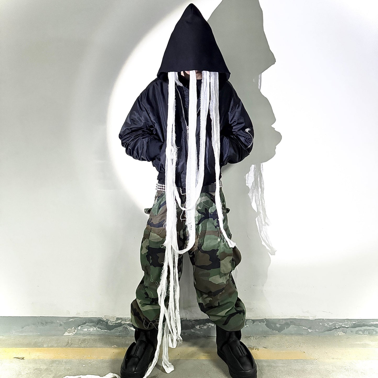 "UVC" EMBROIDERED LOGO BOMBER
