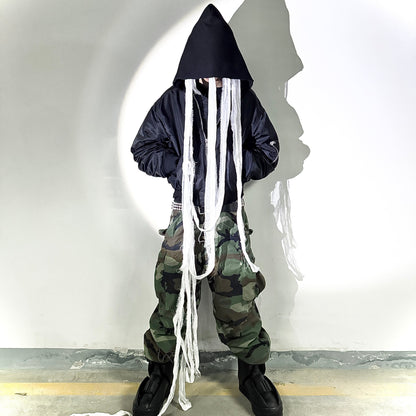 "UVC" EMBROIDERED LOGO BOMBER