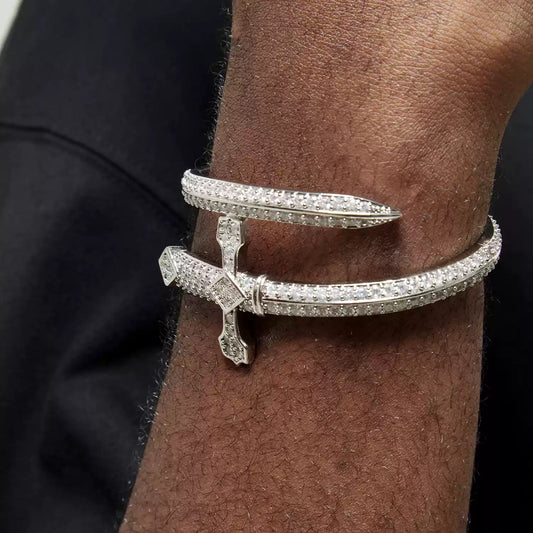 "SERAPH" DIAMOND SWORD BRACELET
