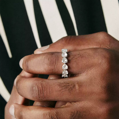 "ETERNAL" HEART-SHAPED DIAMOND RING