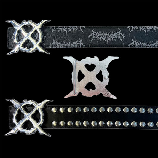 WHITE GOLD X BELT