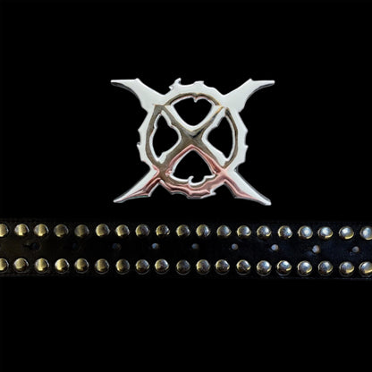 WHITE GOLD X BELT