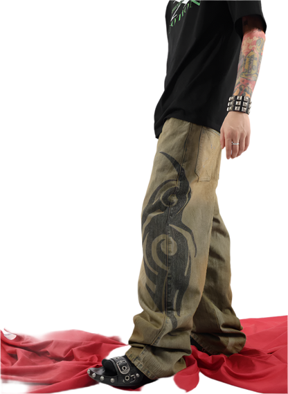 "Cyber" Mud Denim