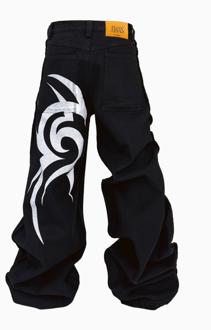 Black "Cyber" Denim