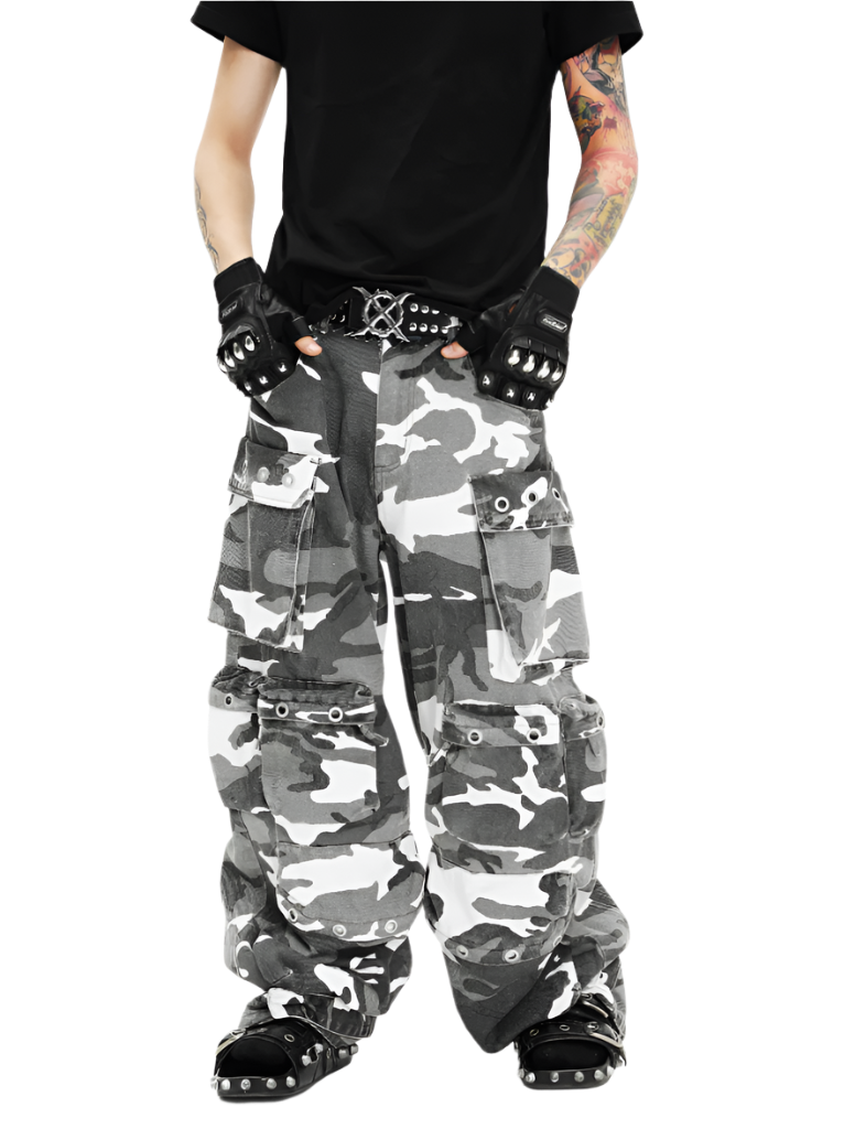 Grey "Camo" Pants