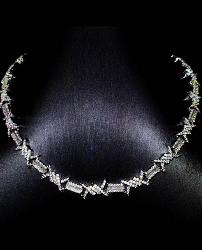 BARBED WIRE NECKLACE