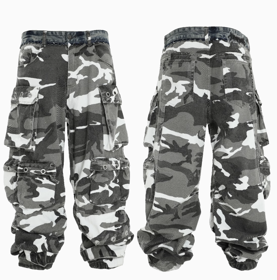 Grey "Camo" Pants