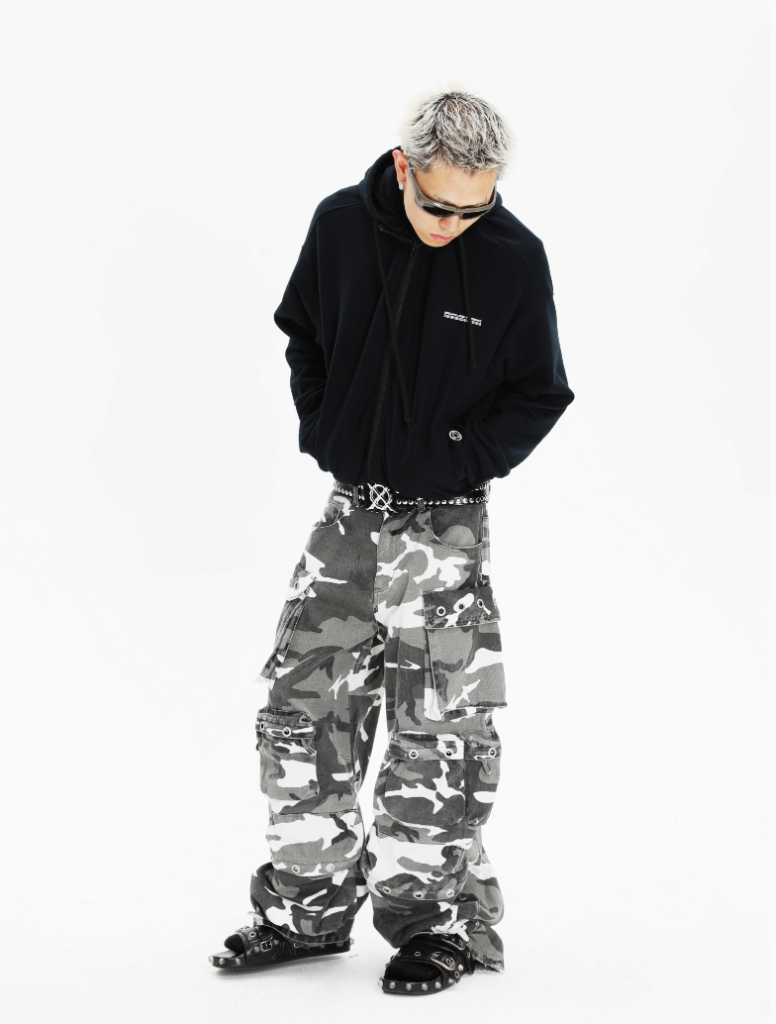 Grey "Camo" Pants