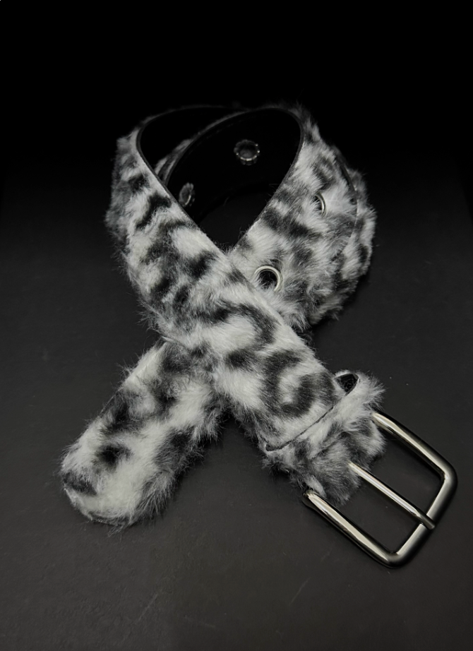 LEOPARD PRINT BELT