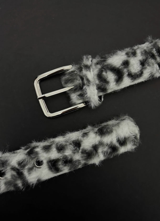 MULTI COLORED LEOPARD PRINT BELTS