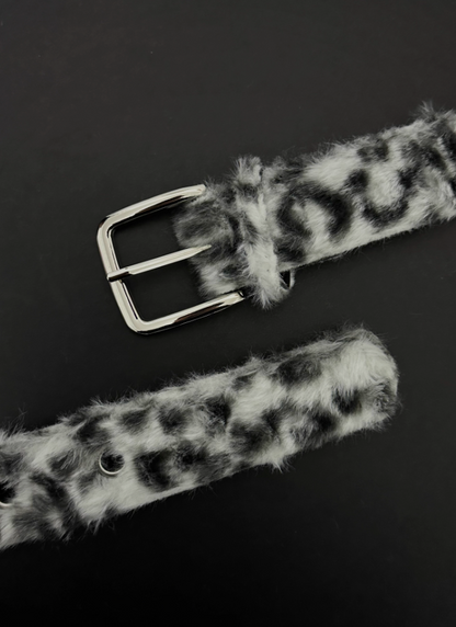 MULTI COLORED LEOPARD PRINT BELTS