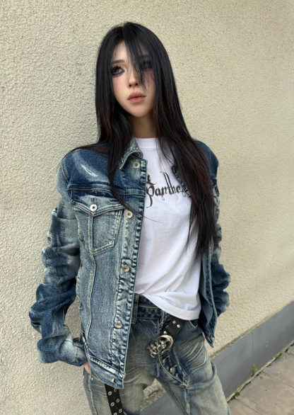 SWORD DENIM JACKET