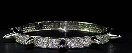 SILVER PUNK BRACELET