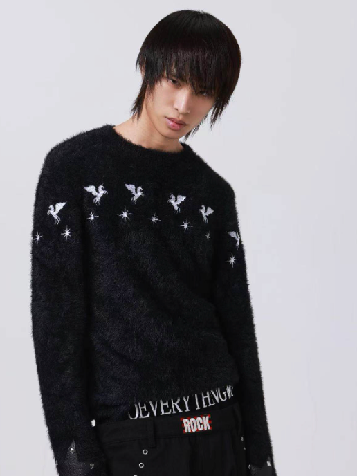 5 POINTE MOHAIR LONGSLEEVE