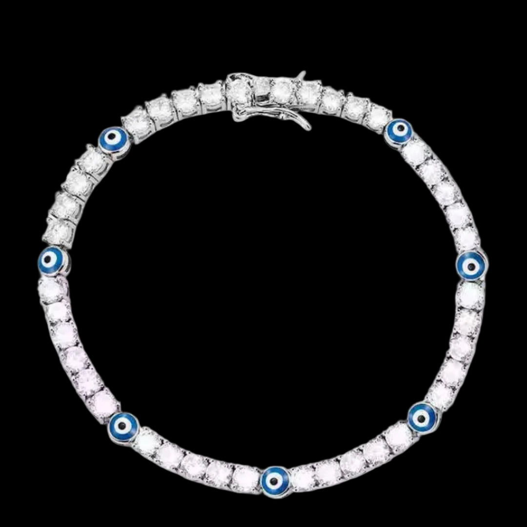 EVIL EYE "GUARDIAN" TENNIS BRACELET