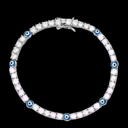 EVIL EYE "GUARDIAN" TENNIS BRACELET