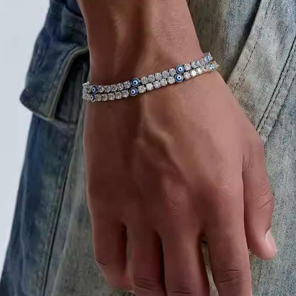 EVIL EYE "GUARDIAN" TENNIS BRACELET