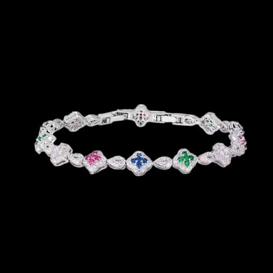 FLORAL DIAMOND BRACELET