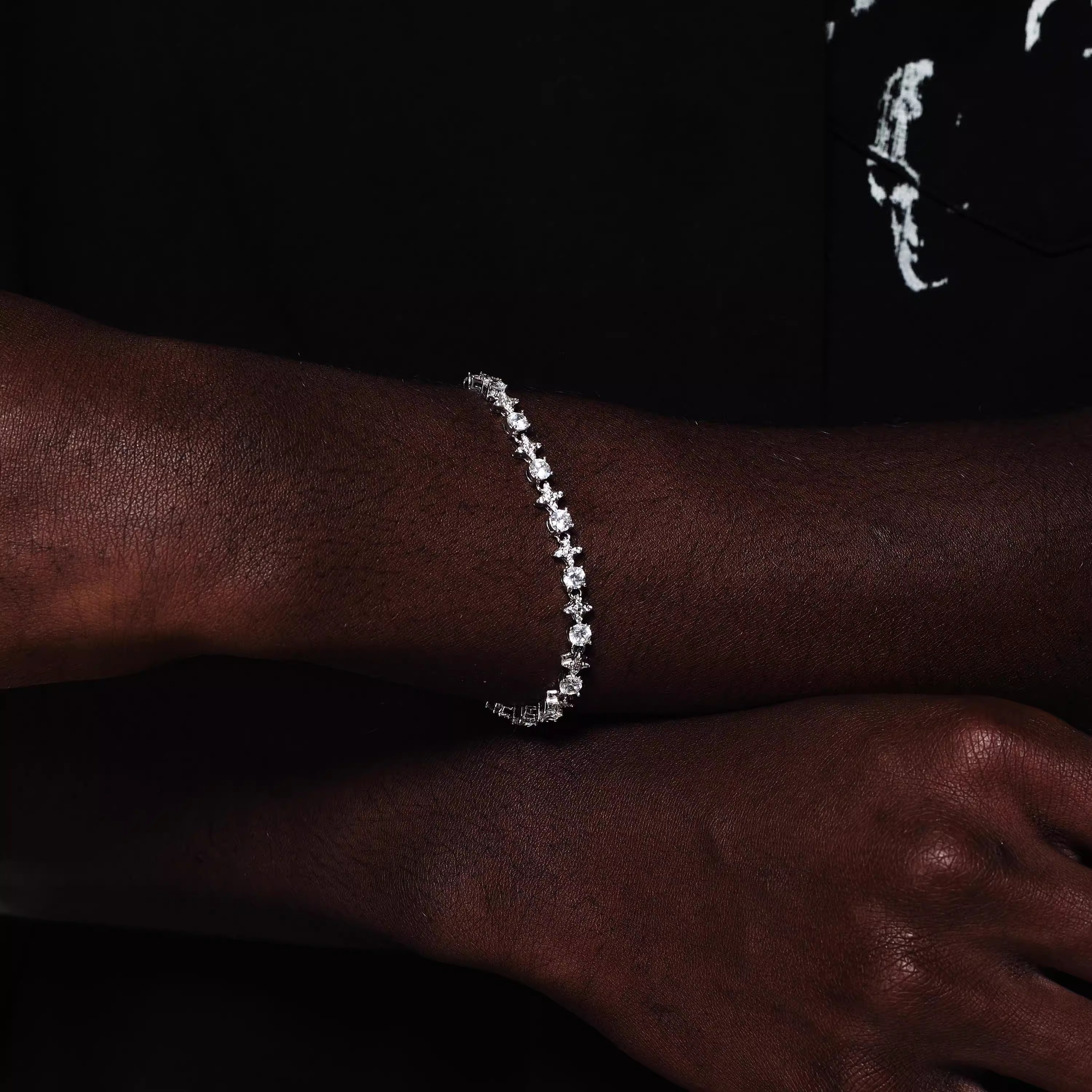 "STARLIGHT" SPIKED DIAMOND BRACELET