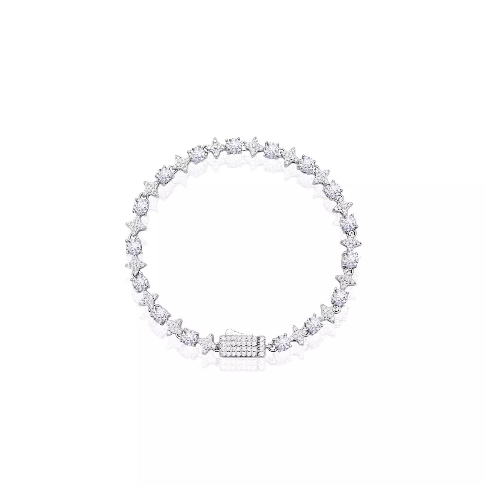 "STARLIGHT" SPIKED DIAMOND BRACELET