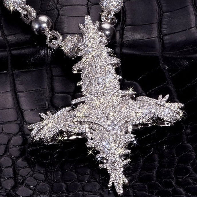 "APOSTLE" MIDNIGHT CROSS NECKLACE