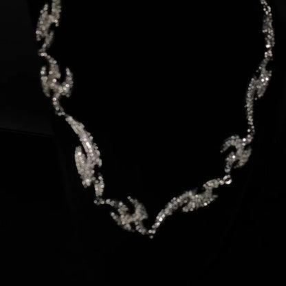SILVER TRIBAL CHAIN